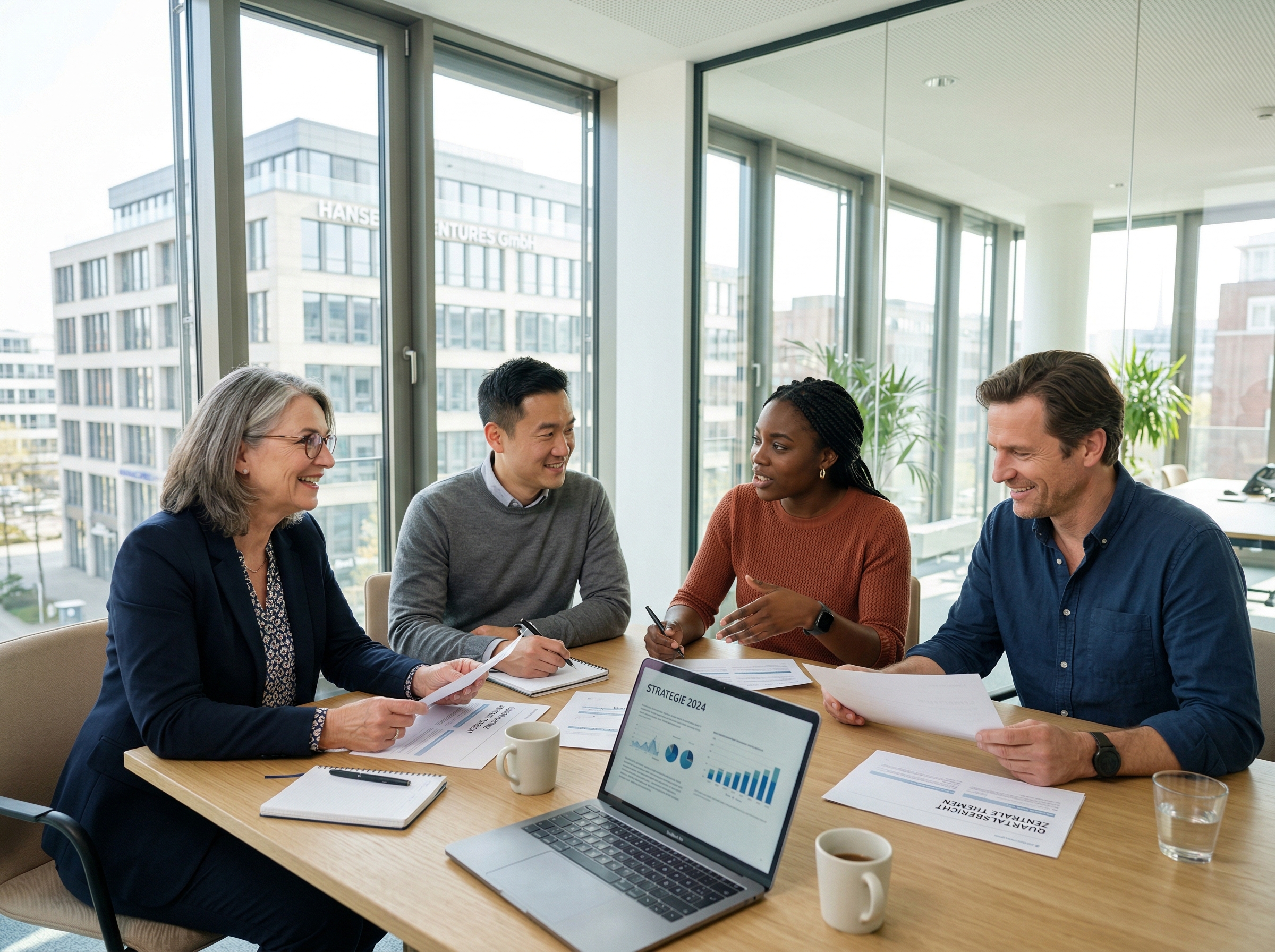 ASW südwest Beratungsteam im Gespräch